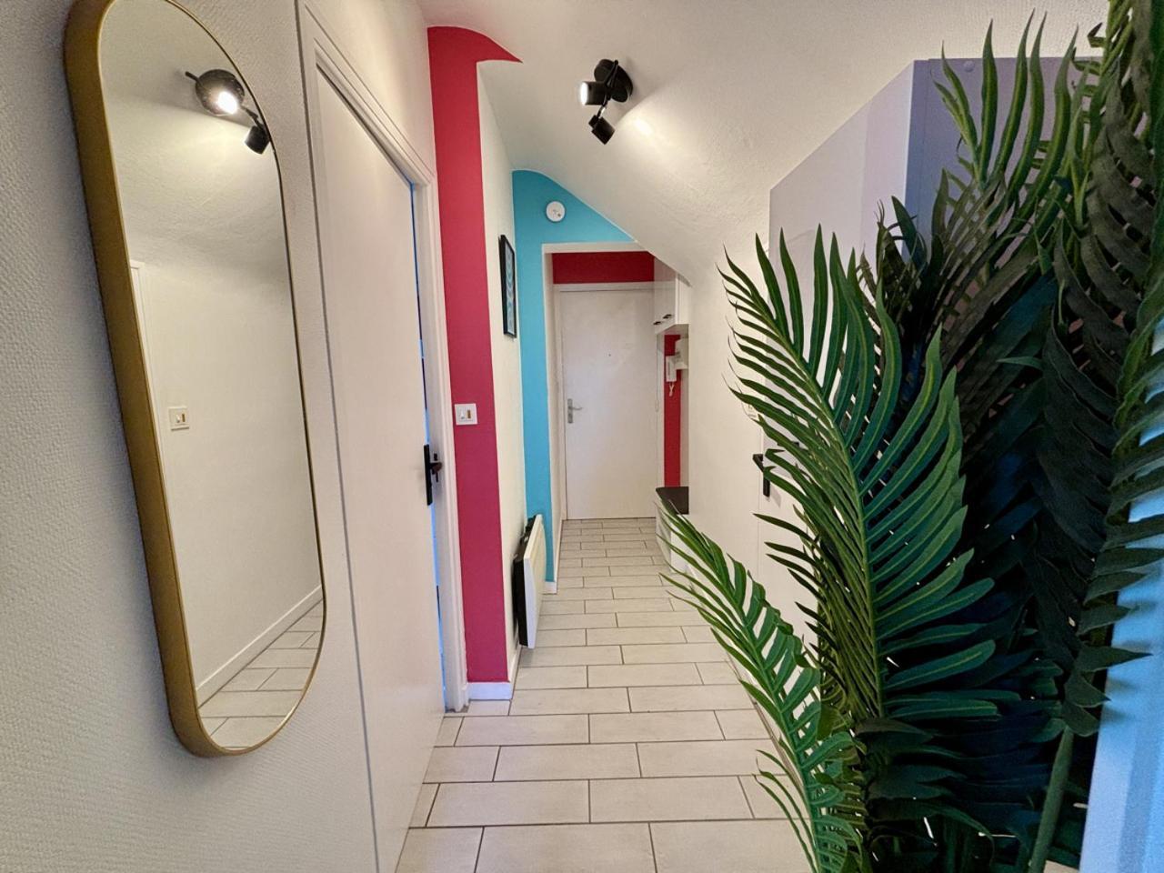 -Tropical Studio- Paisible Parking Wifi Lave-Linge Quimper Dış mekan fotoğraf